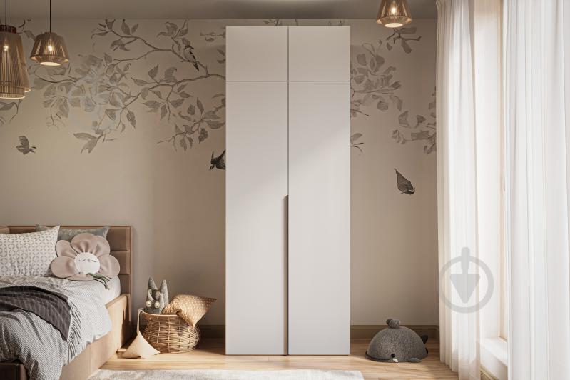 Додатковий сегмент Garant Антресоль до шафи Соло 2D 400х900х550 мм німфея альба / німфея альба - фото 5