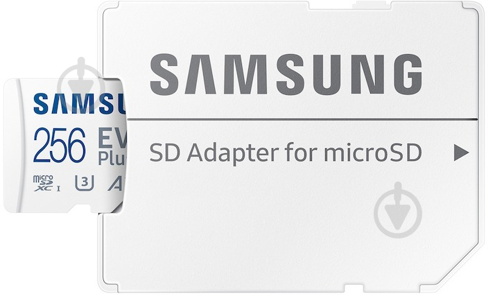 Карта пам'яті Samsung microSDXC 256 ГБ UHS-I (MB-MC256KA/EU ) Evo Plus - фото 1