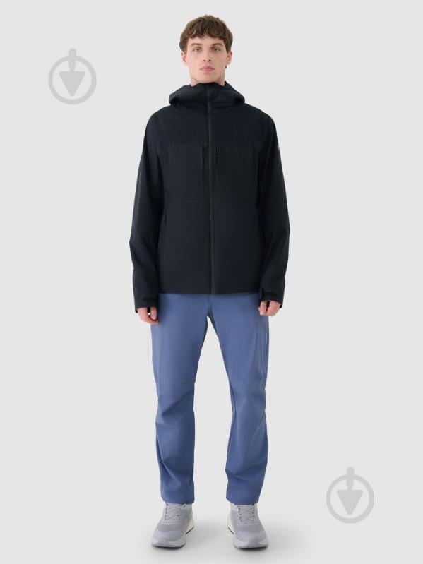 Ветровка мужская 4F TECHNICAL JACKET M711 4FWSS25TTJAM711-20S р.S черная - фото 9