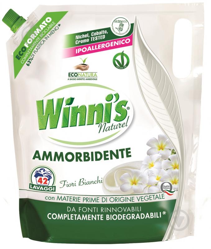 Кондиционер-ополаскиватель Winni’s naturel Ammorbidente Белые цветы 1,47 л - фото 1