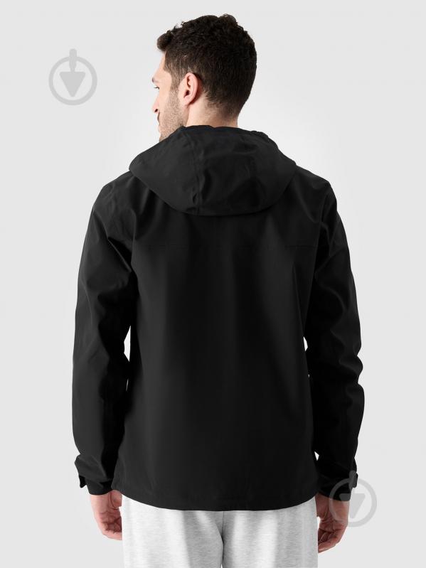 Ветровка мужская 4F TECHNICAL JACKET M703 4FWSS25TTJAM703-20S р.S черная - фото 2 Ветровка мужская 4F TECHNICAL JACKET M703 4FWSS25TTJAM703-20S р.S черная - фото 2