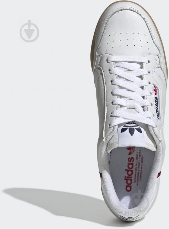 Кросівки чоловічі демісезонні Adidas CONTINENTAL 80 EE5393 р.47 1/3 білі - фото 2