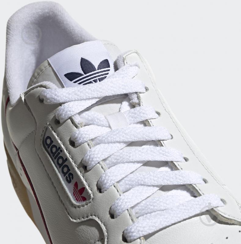 Кросівки чоловічі демісезонні Adidas CONTINENTAL 80 EE5393 р.47 1/3 білі - фото 7