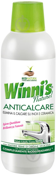 Засіб Winni’s naturel Anticalcare для видалення вапняного нальоту 0,5 л - фото 1