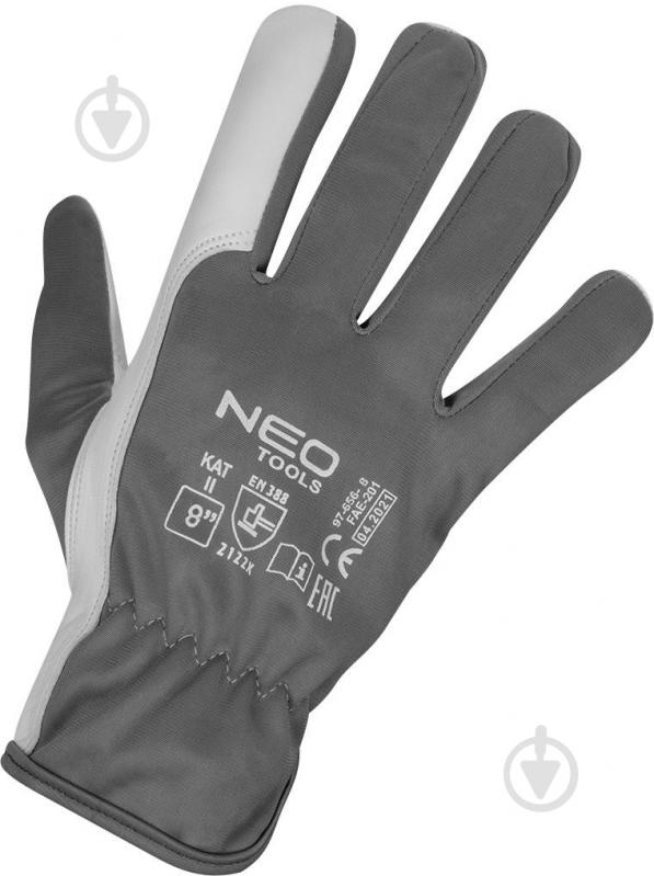 Рукавицы NEO tools из козьей кожи L (9) 97-656-9 - фото 3 Рукавицы NEO tools из козьей кожи L (9) 97-656-9 - фото 3