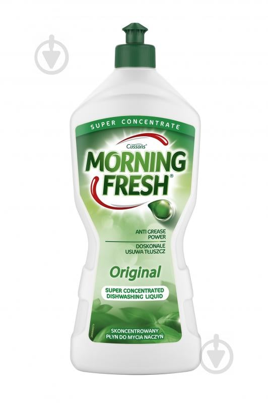 Жидкость для ручного мытья посуды Morning Fresh Original 0,9 л - фото 1