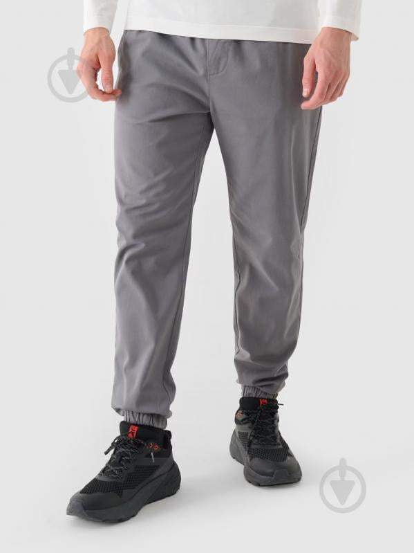 Брюки 4F TROUSERS CAS M0944 4FWMM00TTROM0944-25S р. L серый - фото 1