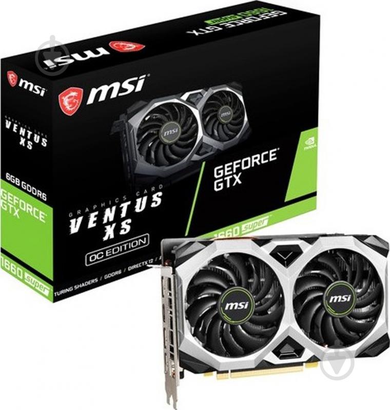 Відеокарта MSI GeForce GTX 1660 SUPER 6GB 6GB GDDR6 192bit (912-V375-279) - фото 7