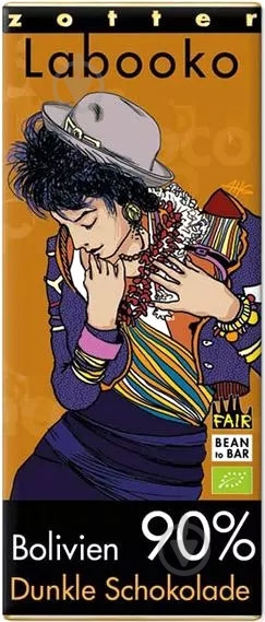 Черный шоколад Zotter Боливия 90% какао 2х32,5г - фото 1 Черный шоколад Zotter Боливия 90% какао 2х32,5г - фото 1