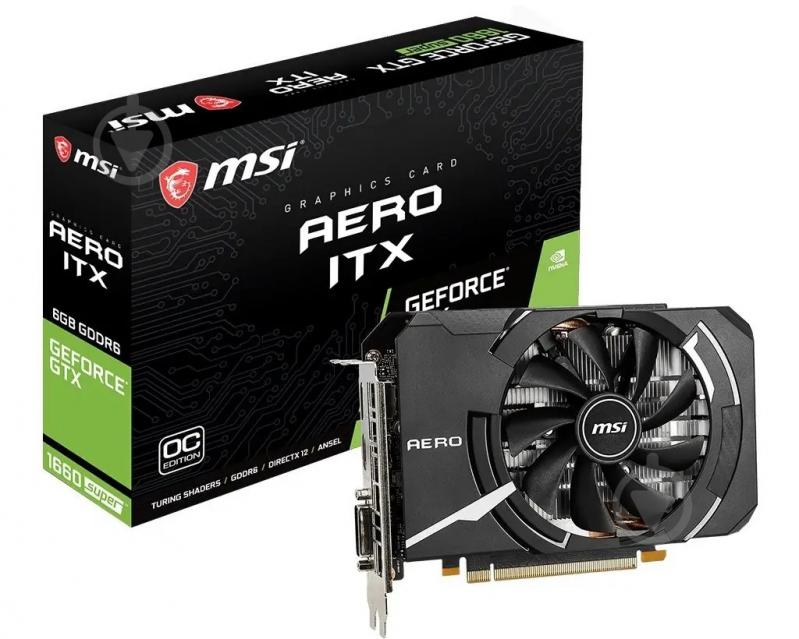 Відеокарта MSI GeForce GTX 1660 SUPER 6GB 6GB GDDR6 192bit (912-V809-3824) - фото 3