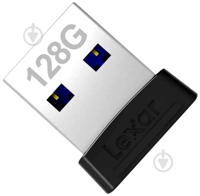 Флешпам'ять USB Lexar JumpDrive S47 128 ГБ USB 3.1 black (LJDS47-128ABBK) - фото 1