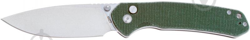 Ніж складаний CJRB Pyrite Large AR-RPM9 Steel, Micarta к:od green 2798.03.95 - фото 1