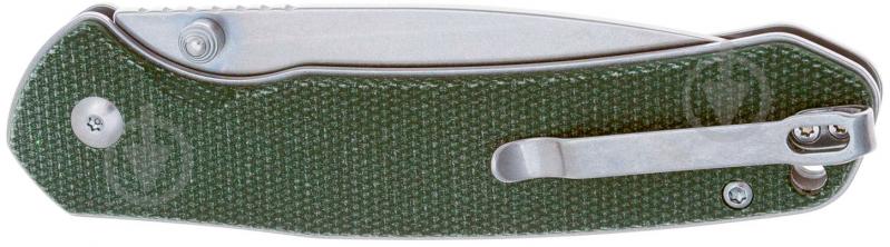 Ніж складаний CJRB Pyrite Large AR-RPM9 Steel, Micarta к:od green 2798.03.95 - фото 4