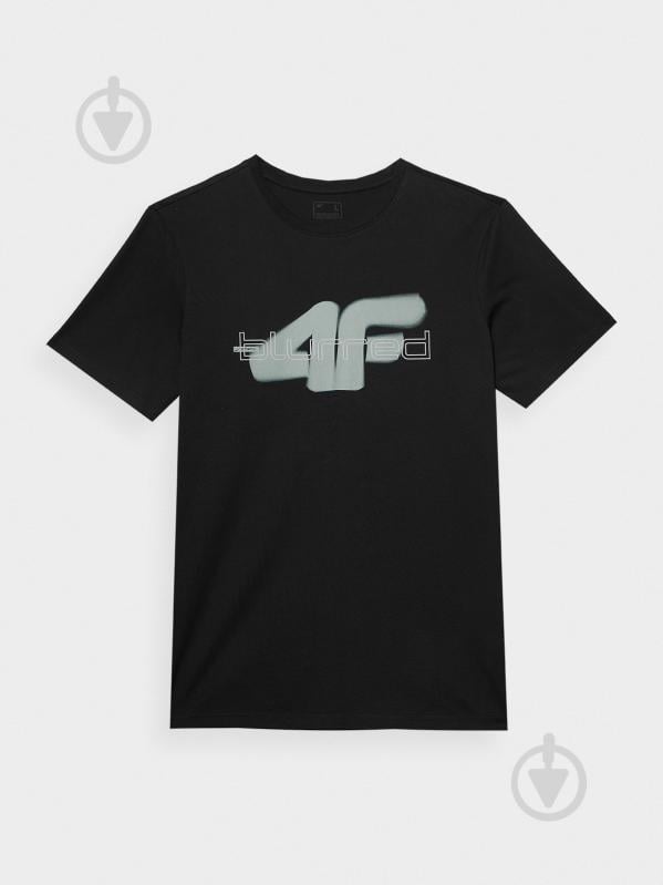 Футболка 4F TSHIRT M1317 4FWSS24TTSHM1317-20S р.L чорний - фото 4