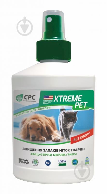 Средство Xtreme для уничтожение запахов, меток животных PET 250 мл - фото 1