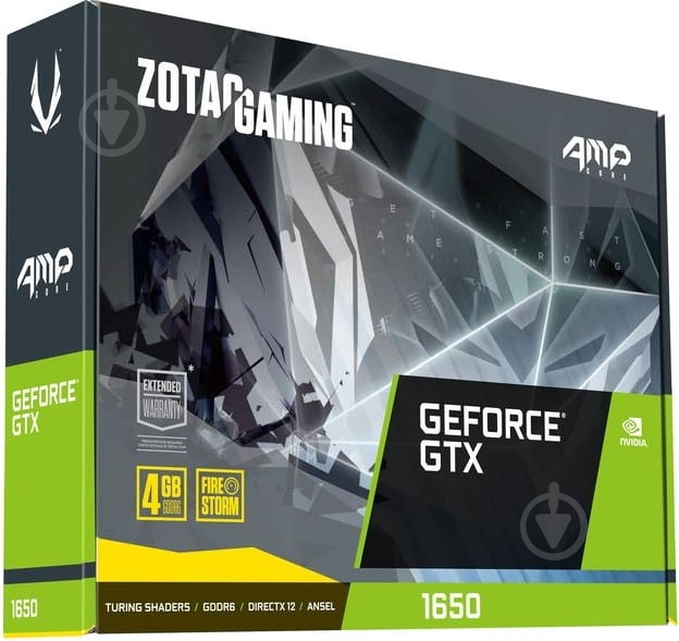 Відеокарта Zotac NVIDIA GeForce GTX 1650 AMP Core 4GB GDDR6 128bit (ZT-T16520J-10L) - фото 7