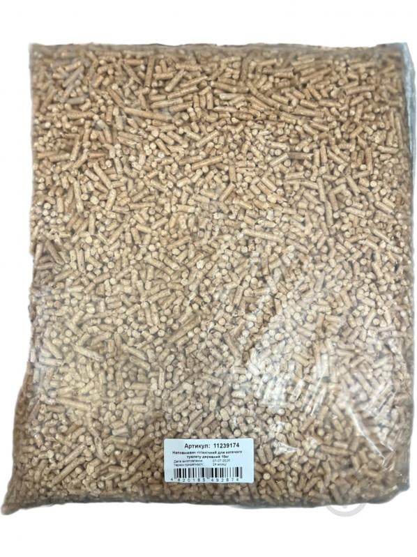 Наповнювач деревний світлий Леопольд для котів, птахів, гризунів 10 кг - фото 1