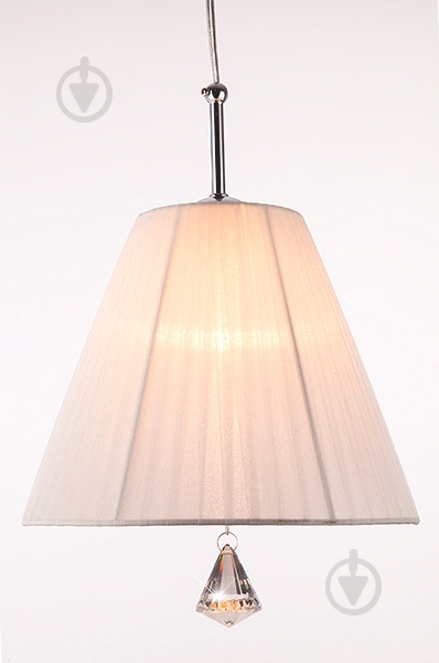 ВИТРИНА! Подвес Strotskis Valencia 1x40 Вт E14 хром/белый 70042/1 - фото 3