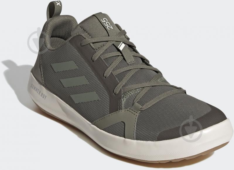 Кроссовки мужские демисезонные Adidas TERREX BOAT H.RDY EF2298 р.43 1/3 зеленые - фото 4