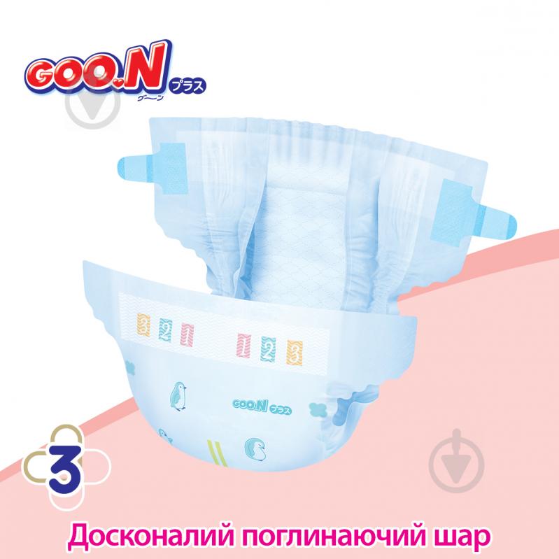 Подгузники Goo.N на липучках унисекс XL 12-20 кг 42 шт. - фото 5