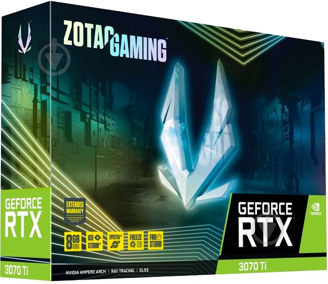 Відеокарта Zotac NVIDIA GeForce RTX 3070 Ti 8GB GDDR6X 256bit (ZT-A30710Q-10P) - фото 6