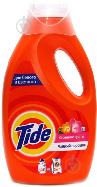 Гель для машинного прання Tide Весняні квіти 1,82 л - фото 1