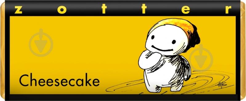 Молочний шоколад Zotter з начинкою чизкейк органічний 70 г - фото 1 Молочний шоколад Zotter з начинкою чизкейк органічний 70 г - фото 1