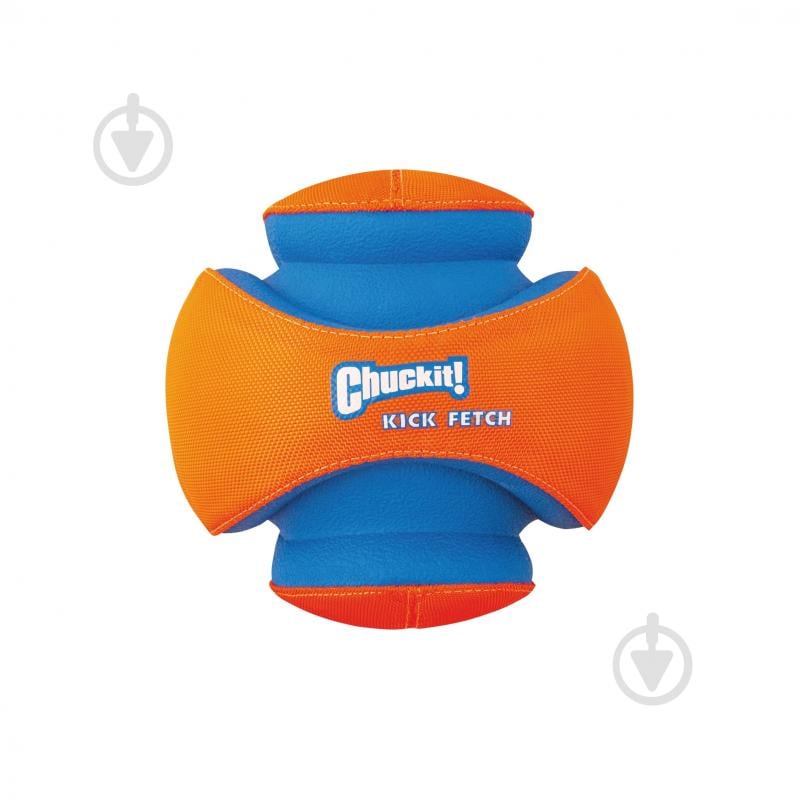 Мяч CHUCKIT суперпрыгующая игрушка размер L оранжевый - фото 2