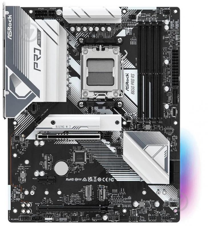 Материнская плата ASRock B650 PRO RS (Socket AM5, AMD B650, ATX) - фото 2 Материнская плата ASRock B650 PRO RS (Socket AM5, AMD B650, ATX) - фото 2