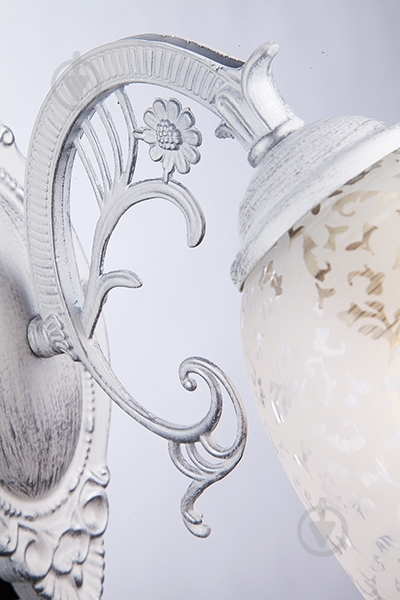 ВИТРИНА! Бра Strotskis Nimfa 1x60 Вт E27 бело-серебряный 70039/1 - фото 3 ВИТРИНА! Бра Strotskis Nimfa 1x60 Вт E27 бело-серебряный 70039/1 - фото 3