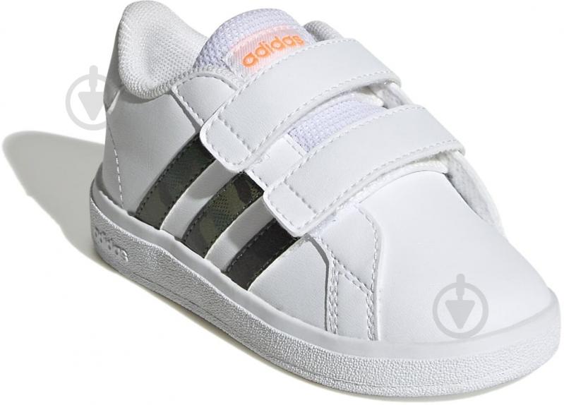 Кросівки дитячі демісезонні Adidas Grand Court 2.0 IF2886 р.23 - фото 7