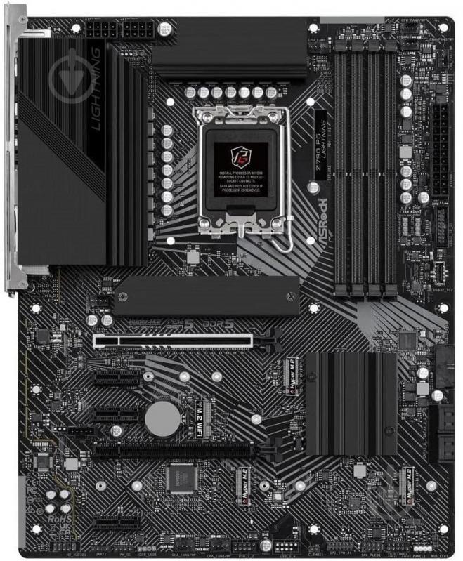 Материнская плата ASRock Z790 PG LIGHTNING/D4 (Socket 1700, Intel Z790, ATX) - фото 1