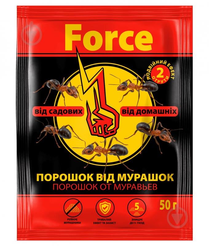 Порошок від мурах Force 50г - фото 1