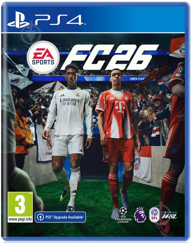 Игра EA Sports FC 26 (PS4) Blu-ray - фото 1 Игра EA Sports FC 26 (PS4) Blu-ray - фото 1