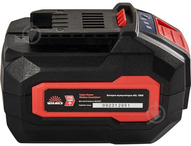 Аккумулятор Vitals 18,0V 6Ah Master ASL 1860 SmartLine+ 184457 - фото 4 Аккумулятор Vitals 18,0V 6Ah Master ASL 1860 SmartLine+ 184457 - фото 4