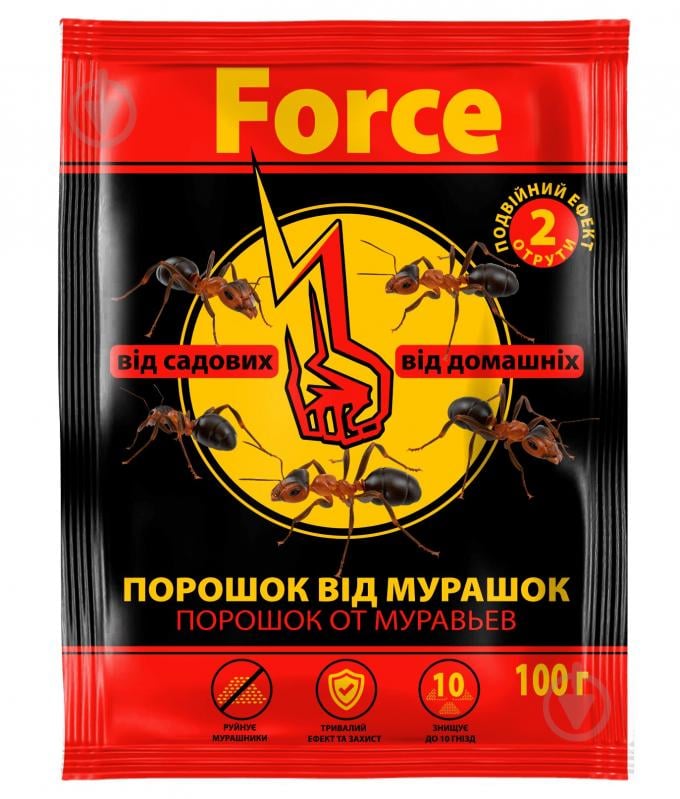 Порошок від мурах Force 100г - фото 1
