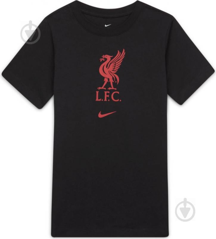 Футболка Nike LFC B NK TEE EVERGREEN CREST CZ8249-010 р.S черный - фото 2