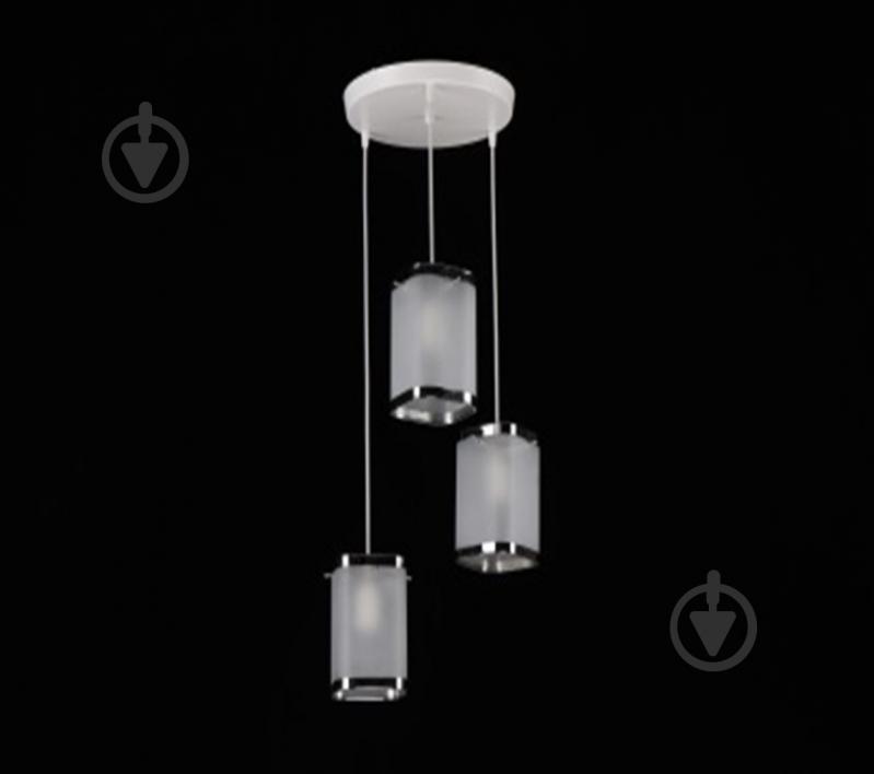 ВИТРИНА! Люстра подвесная Focus Light Kube 3х60Вт плафон 120х65 мм E27 KC050-3 - фото 1