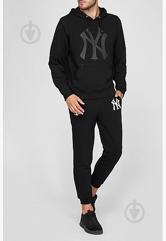 Худи 47 Brand NY YANKEES IMPRINT HELIX PULLO 544126-FS р. XL черный - фото 3