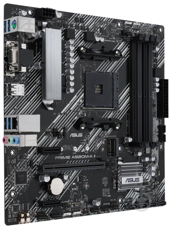Материнская плата Asus 90MB17H0-M0EAY0 (Socket AM4, AMD A520, micro ATX) - фото 2
