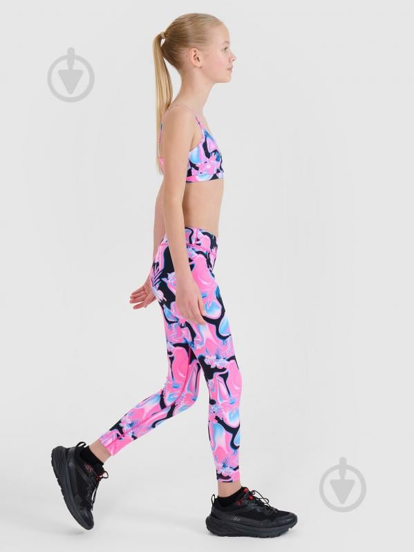 Лосини 4F TIGHTS FNK F296 4FJWSS25TFTIF296-90A р.128 різнокольоровий - фото 4