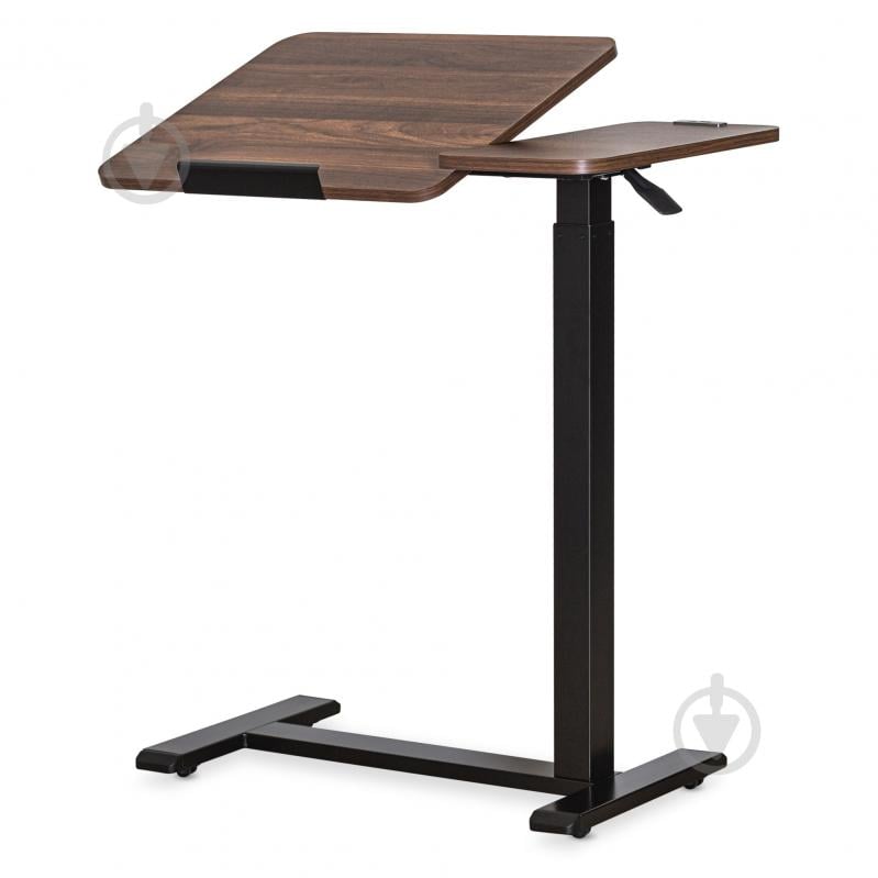 Стол компьютерный Hommex Mobidesk Duo USB Walnut - фото 1