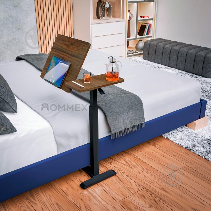 Стол компьютерный Hommex Mobidesk Duo USB Walnut - фото 2