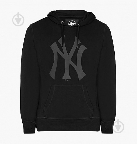 Худи 47 Brand NY YANKEES IMPRINT HELIX PULLO 544126-FS р. L черный - фото 4