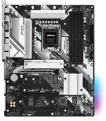 Материнская плата ASRock B760 PRO RS/D4 (Socket 1700, Intel B760, ATX) - фото 1