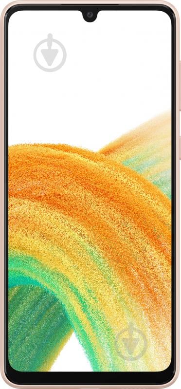 Смартфон Samsung Galaxy A33 6/128GB orange (SM-A336BZOGSEK) - фото 2