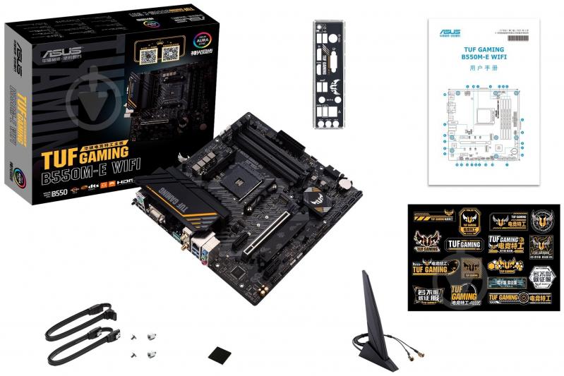 Материнская плата Asus 90MB17T0-M0EAY0 (Socket AM4, AMD B550, micro ATX) - фото 9