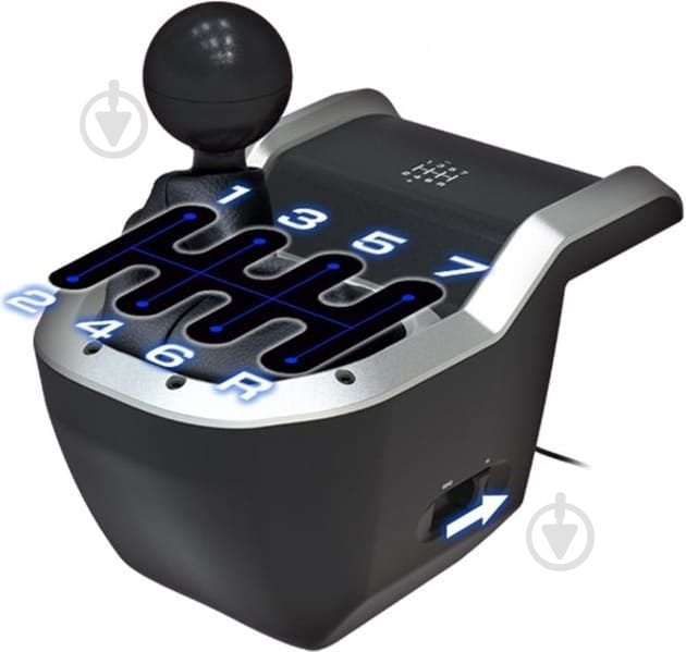 Шифтрер коробки передач HORI Speed Racing Shifter для PC (ACC-1024) - фото 2