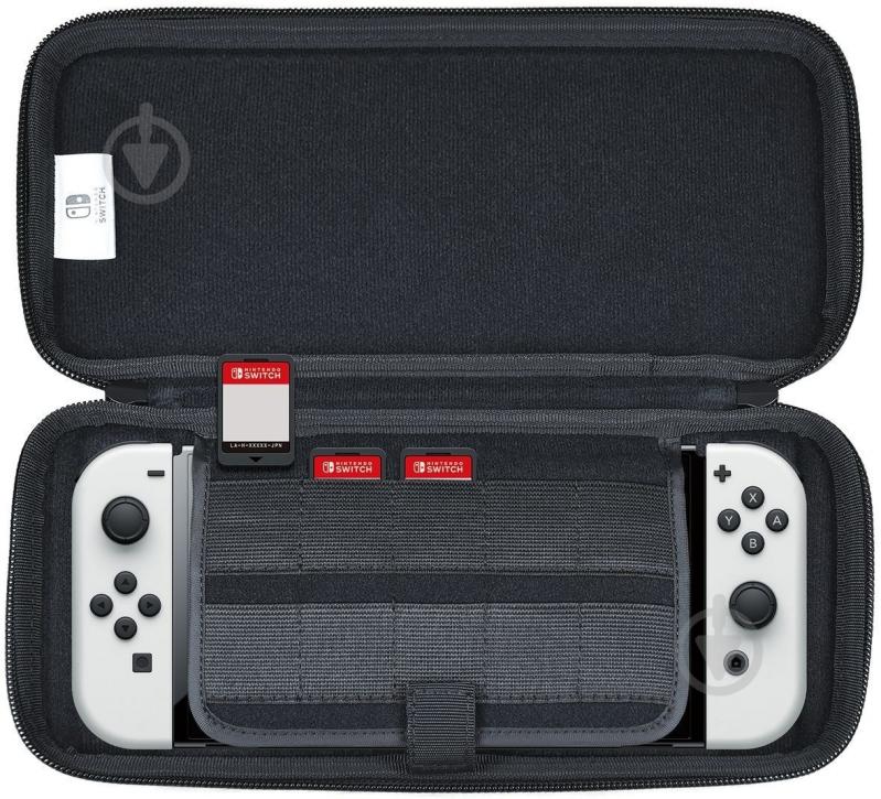 Чехол HORI Slim Tough Pouch для Nintendo Switch (Oled) ACC-0820 black - фото 2 Чехол HORI Slim Tough Pouch для Nintendo Switch (Oled) ACC-0820 black - фото 2