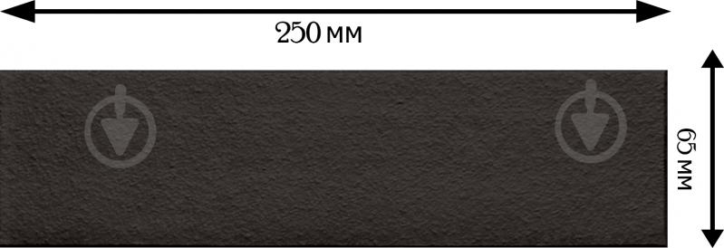 Плитка King Klinker Volcanic black 250х65 - фото 3